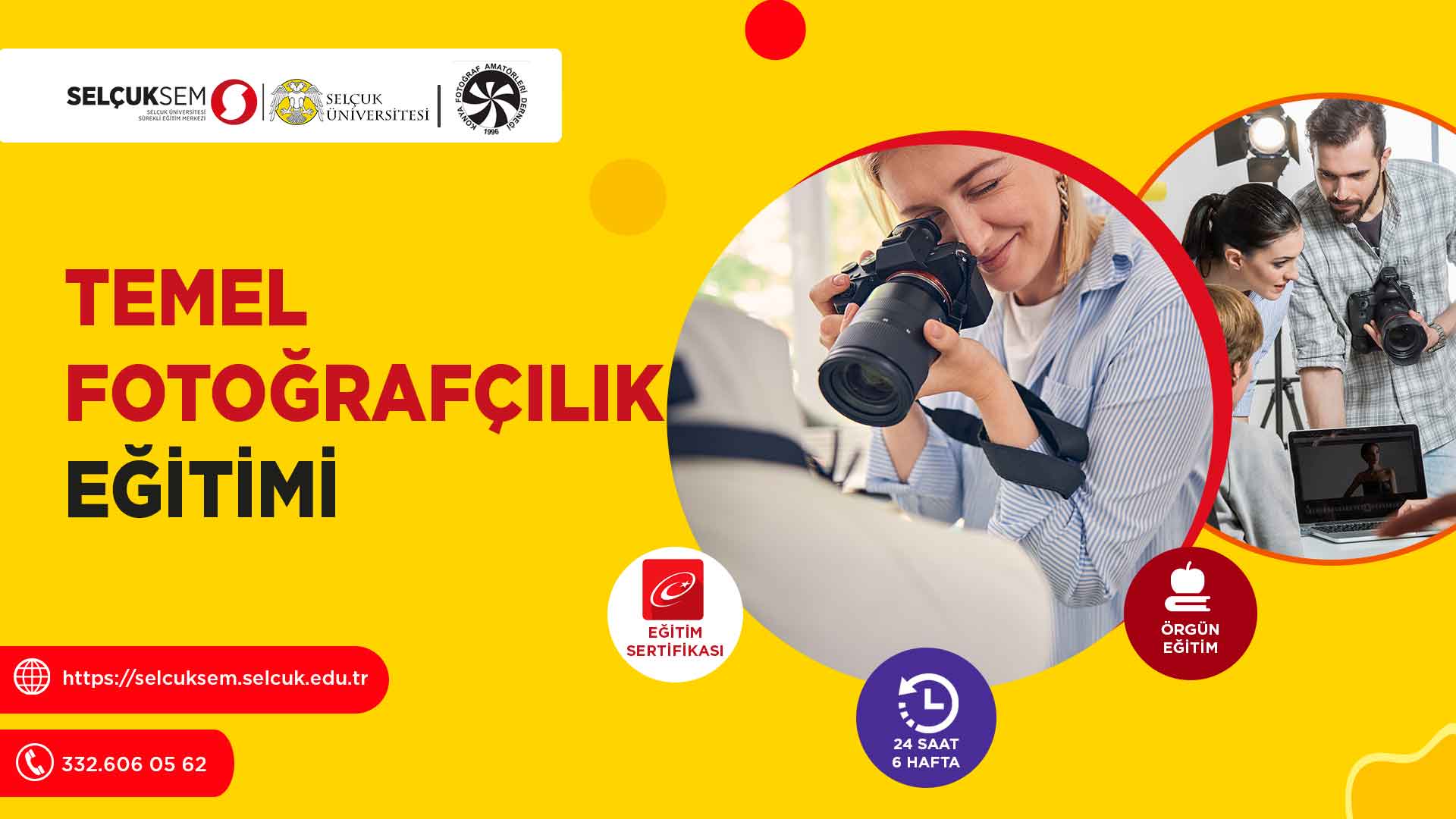Temel Fotoğrafçılık Eğitimi